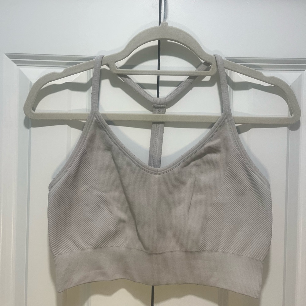 Yogalicious White Sports Bra